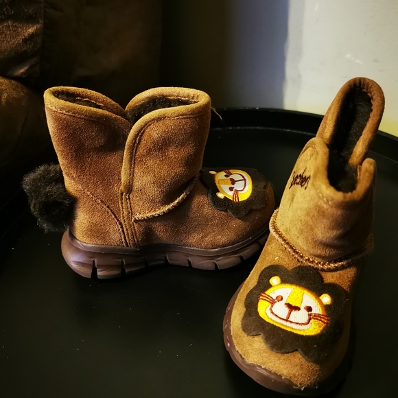 2/40New Skechers  baby fleece inner boots - Picture 6 of 10